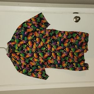 Aston & Gunn Shirtmakers Bermuda Cat 🐈 print size L vintage